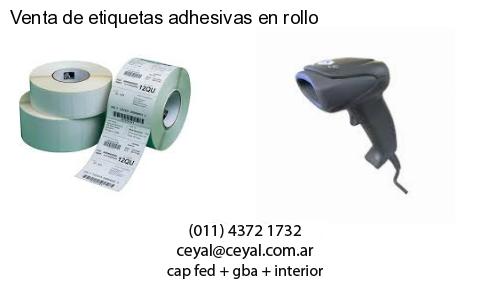 Venta de etiquetas adhesivas en rollo