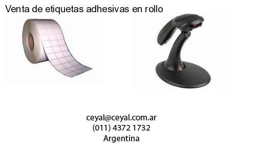 Venta de etiquetas adhesivas en rollo