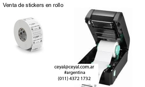 Venta de stickers en rollo