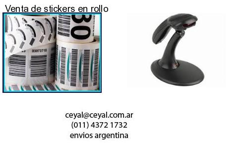 Venta de stickers en rollo