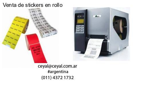 Venta de stickers en rollo