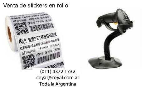 Venta de stickers en rollo