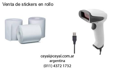 Venta de stickers en rollo