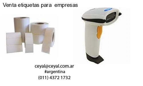 Venta etiquetas para  empresas