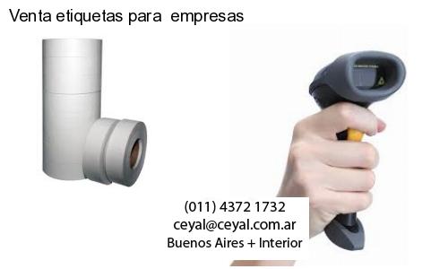 Venta etiquetas para  empresas