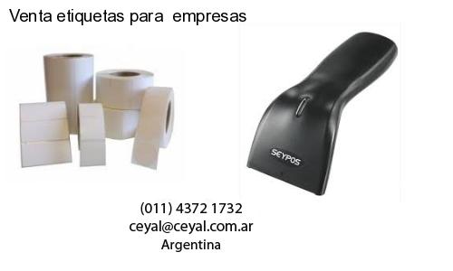 Venta etiquetas para  empresas