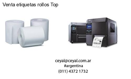 Venta etiquetas rollos Top