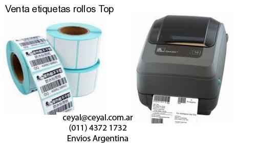 Venta etiquetas rollos Top