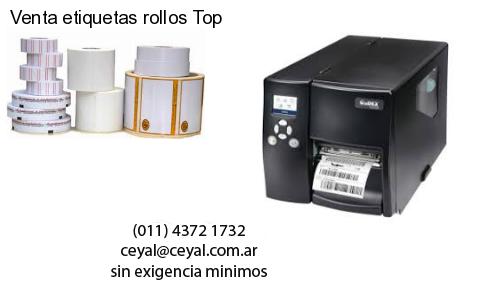 Venta etiquetas rollos Top