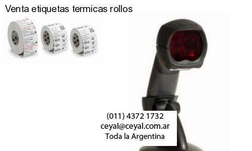 Venta etiquetas termicas rollos