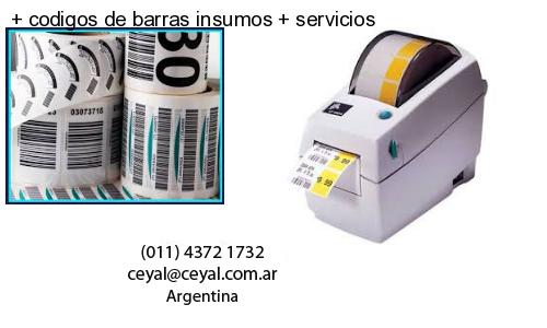   codigos de barras insumos   servicios