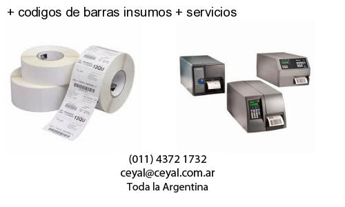   codigos de barras insumos   servicios