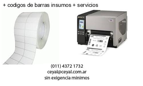   codigos de barras insumos   servicios