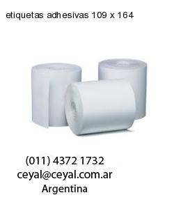etiquetas adhesivas 109 x 164