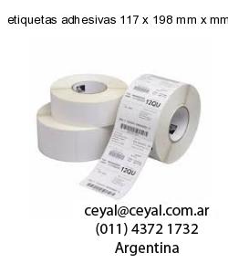 etiquetas adhesivas 117 x 198 mm x mm