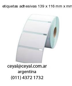 etiquetas adhesivas 139 x 116 mm x mm