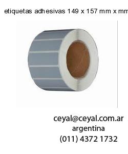 etiquetas adhesivas 149 x 157 mm x mm