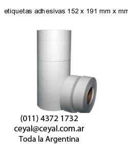 etiquetas adhesivas 152 x 191 mm x mm