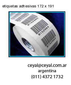 etiquetas adhesivas 172 x 191