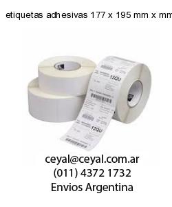 etiquetas adhesivas 177 x 195 mm x mm