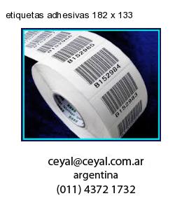 etiquetas adhesivas 182 x 133