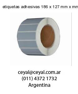 etiquetas adhesivas 186 x 127 mm x mm