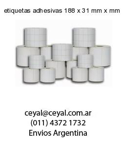 etiquetas adhesivas 188 x 31 mm x mm