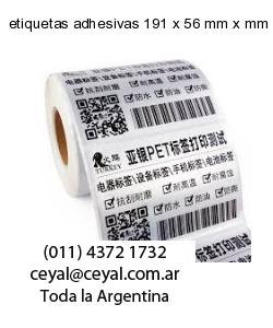 etiquetas adhesivas 191 x 56 mm x mm