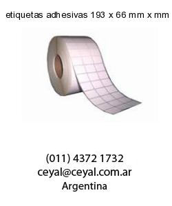 etiquetas adhesivas 193 x 66 mm x mm