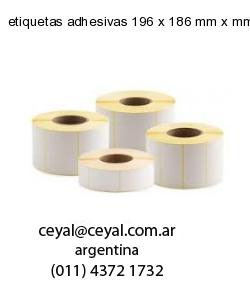 etiquetas adhesivas 196 x 186 mm x mm