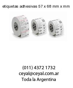 etiquetas adhesivas 57 x 68 mm x mm