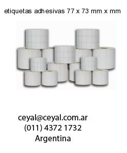etiquetas adhesivas 77 x 73 mm x mm