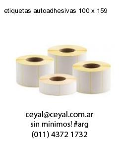 etiquetas autoadhesivas 100 x 159