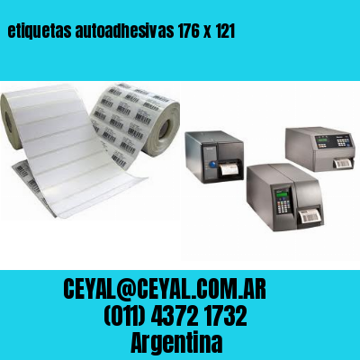 etiquetas autoadhesivas 176 x 121