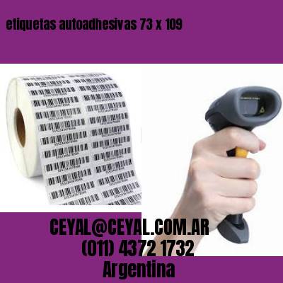 etiquetas autoadhesivas 73 x 109