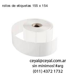 rollos de etiquetas 155 x 154