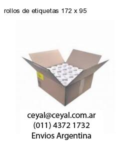 rollos de etiquetas 172 x 95