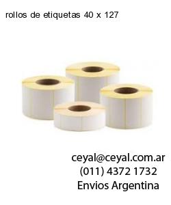 rollos de etiquetas 40 x 127