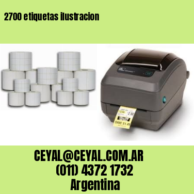 2700 etiquetas ilustracion
