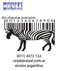 400 etiquetas ilustracion