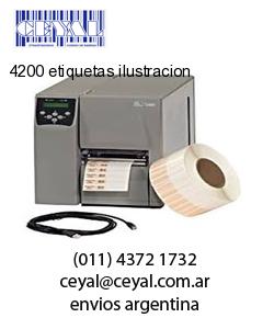 4200 etiquetas ilustracion