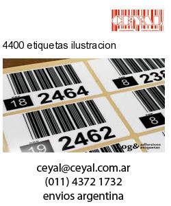 4400 etiquetas ilustracion