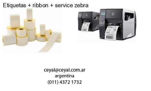 Etiquetas   ribbon   service zebra