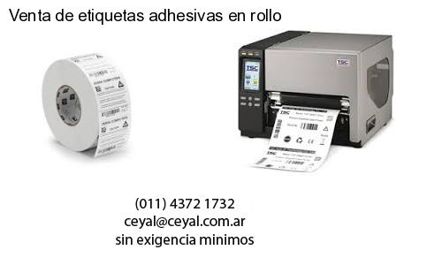 Venta de etiquetas adhesivas en rollo