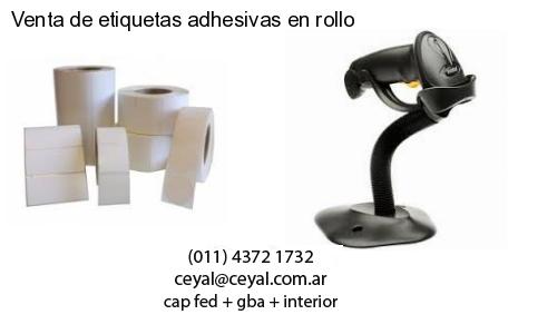 Venta de etiquetas adhesivas en rollo