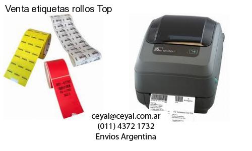 Venta etiquetas rollos Top