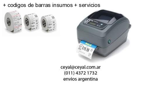   codigos de barras insumos   servicios