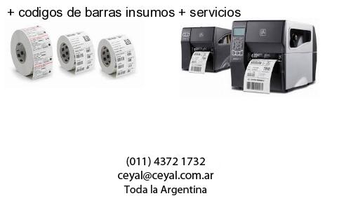   codigos de barras insumos   servicios