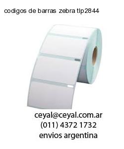 codigos de barras zebra tlp2844