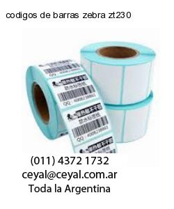 codigos de barras zebra zt230